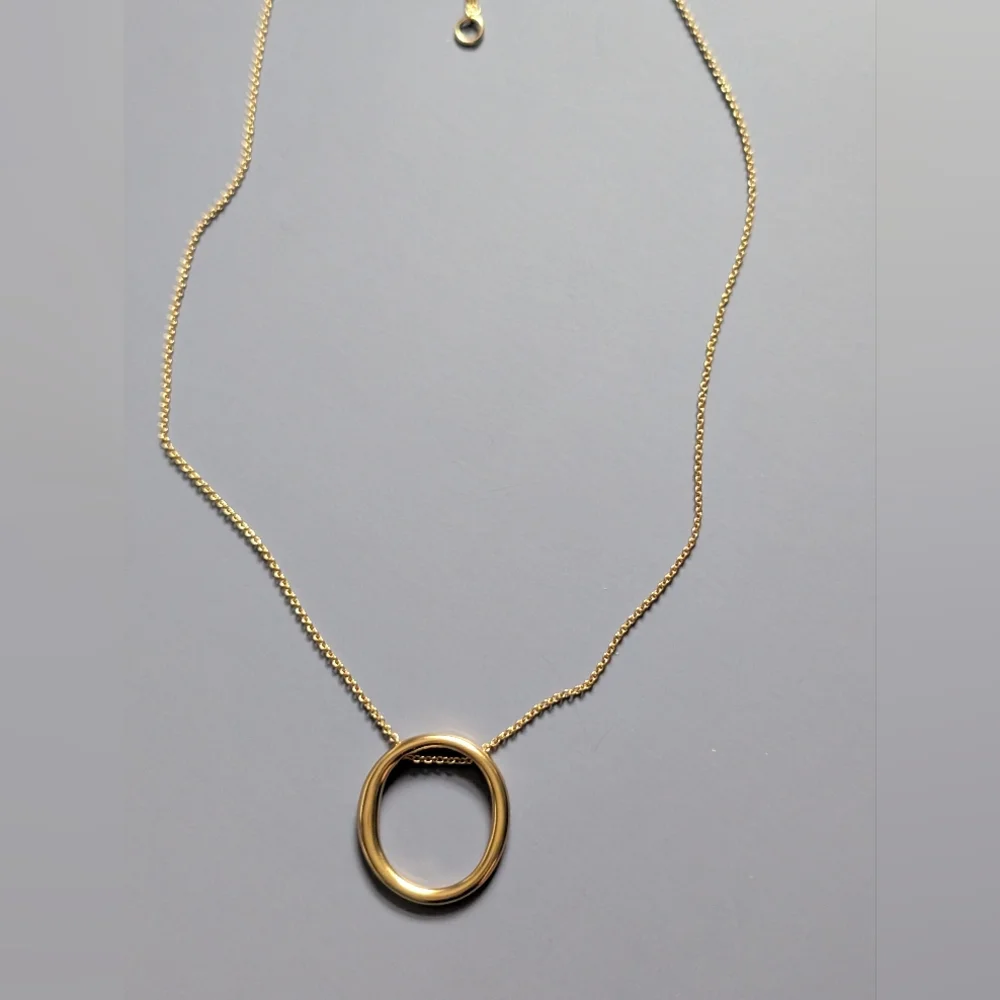 Madewell Oval Pendant Necklace - Picture 8 of 8